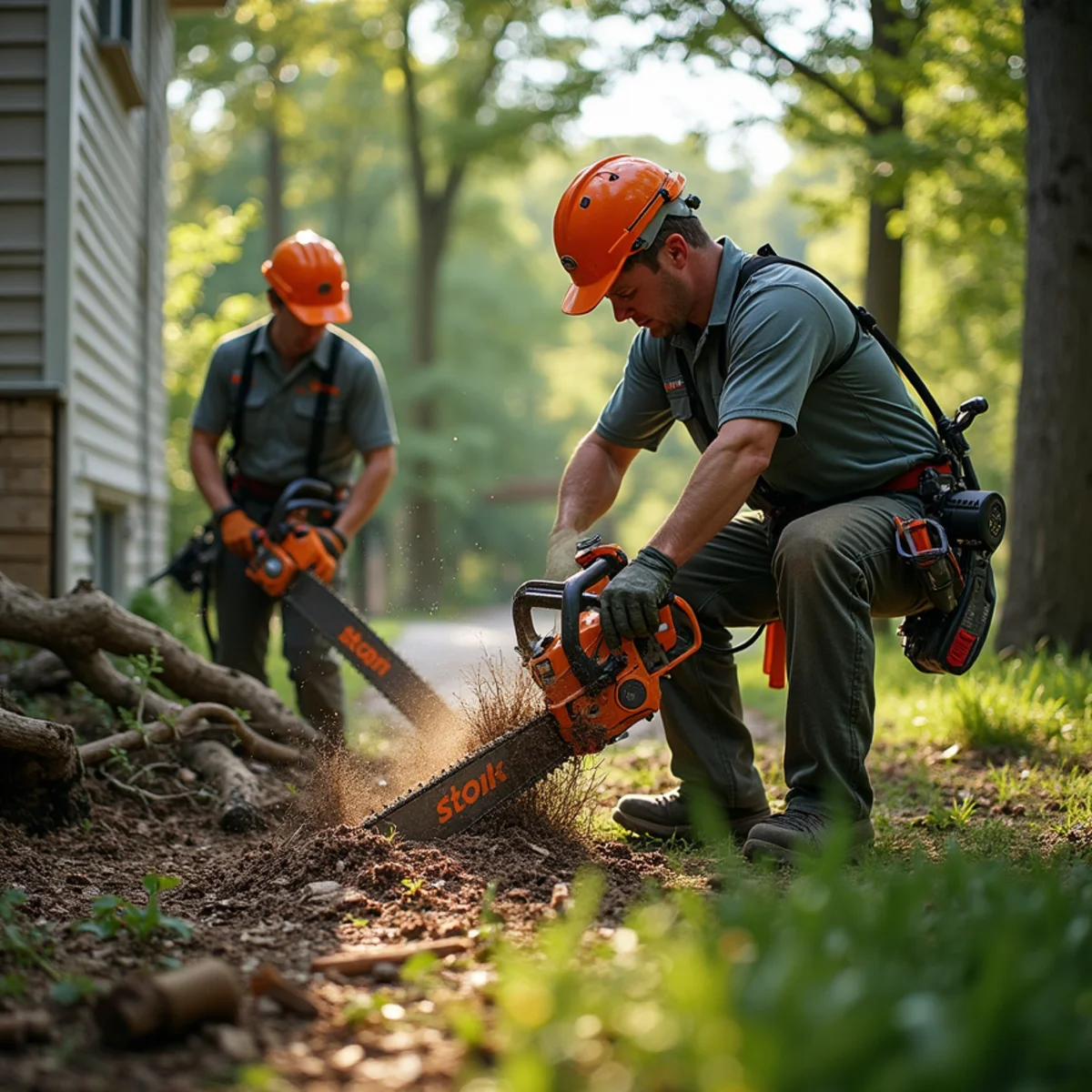 Professional residential tree removal and pruning in Albemarle, North Carolina