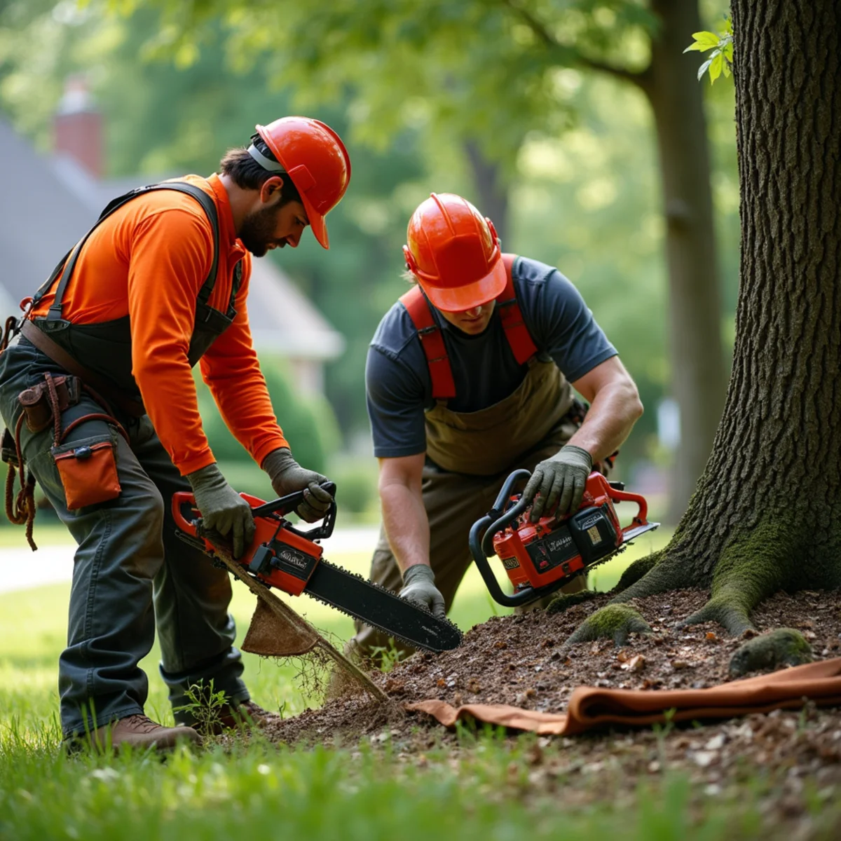 Professional residential tree removal and pruning in Cabarrus County, North Carolina