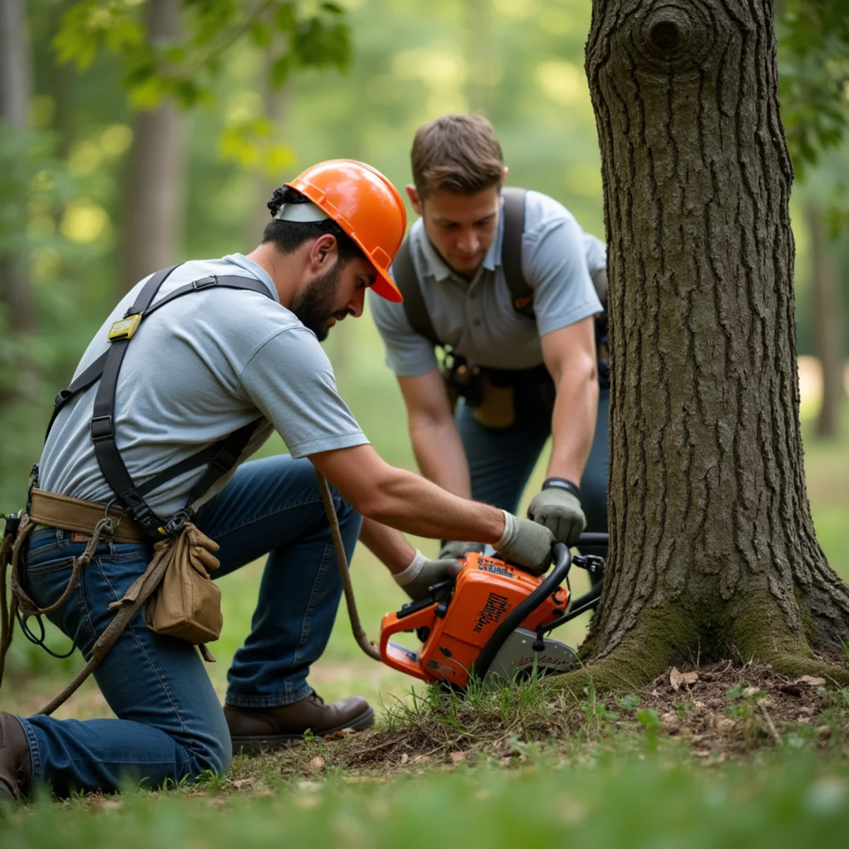 Professional residential tree removal and pruning in Davie County, North Carolina