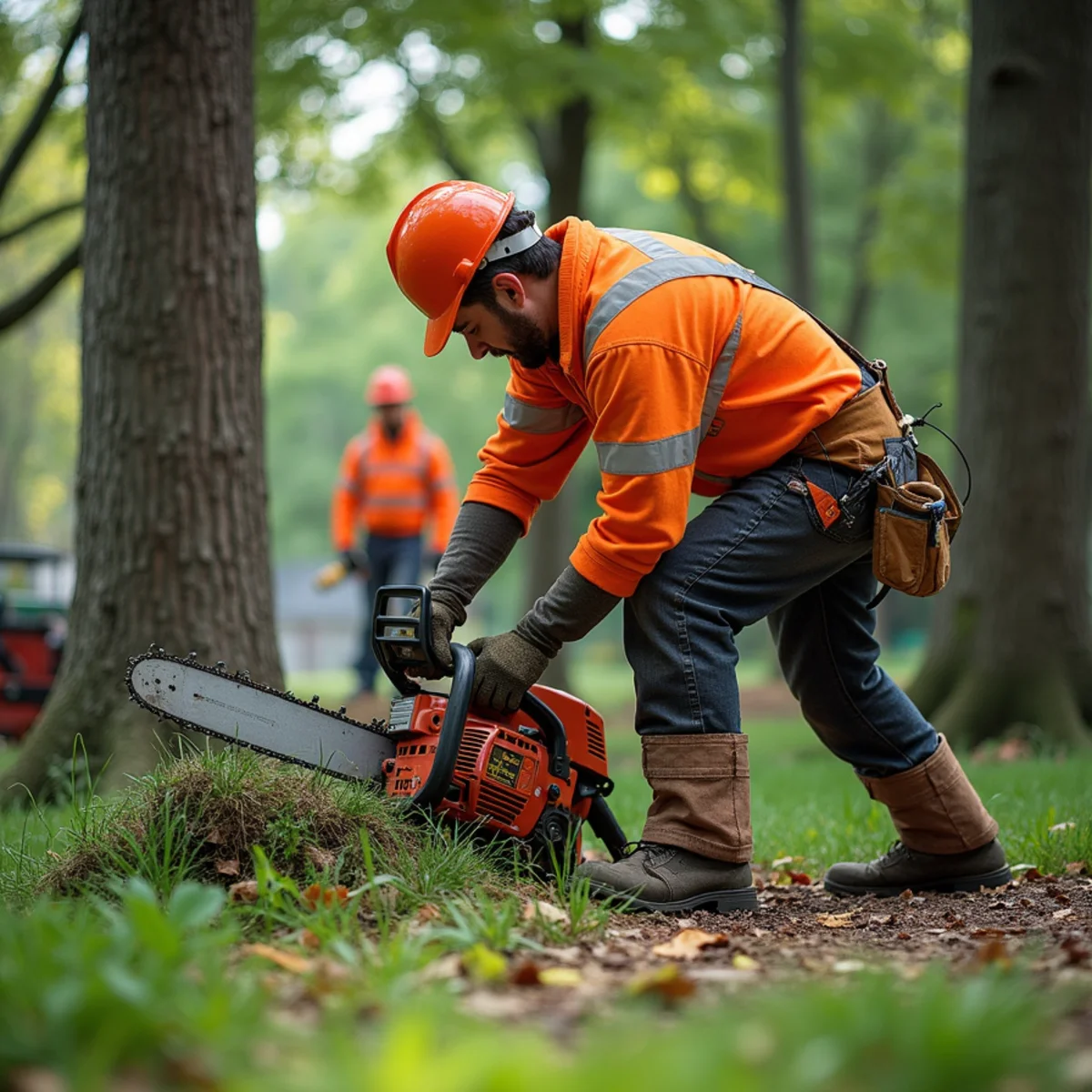 Professional residential tree removal and pruning in Denton, North Carolina