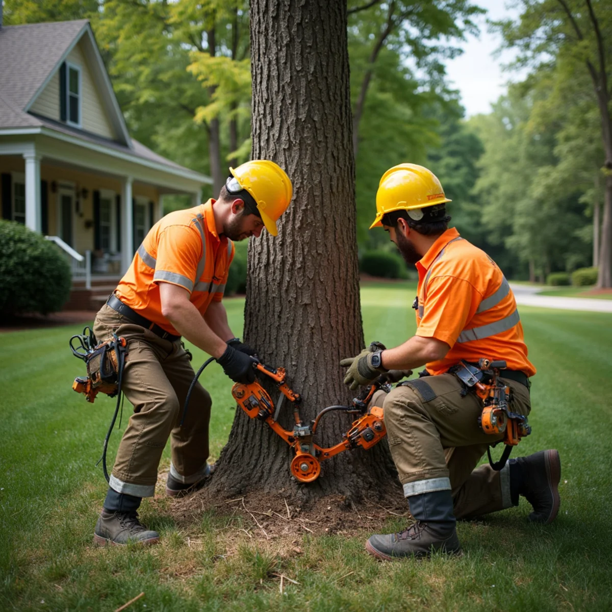 Professional residential tree removal and pruning in Granite Quarry, North Carolina