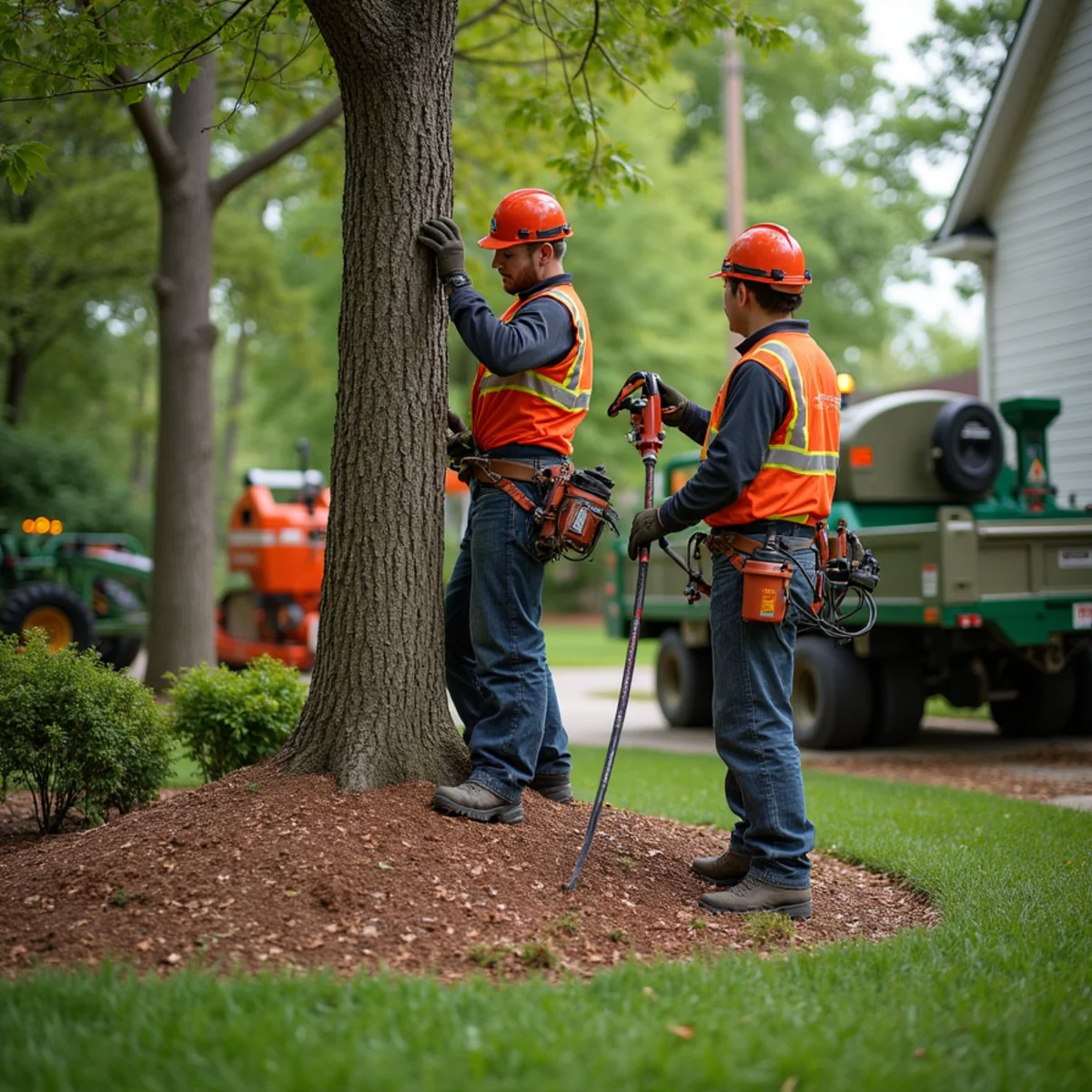 Professional residential tree removal and pruning in Indian Trail, North Carolina