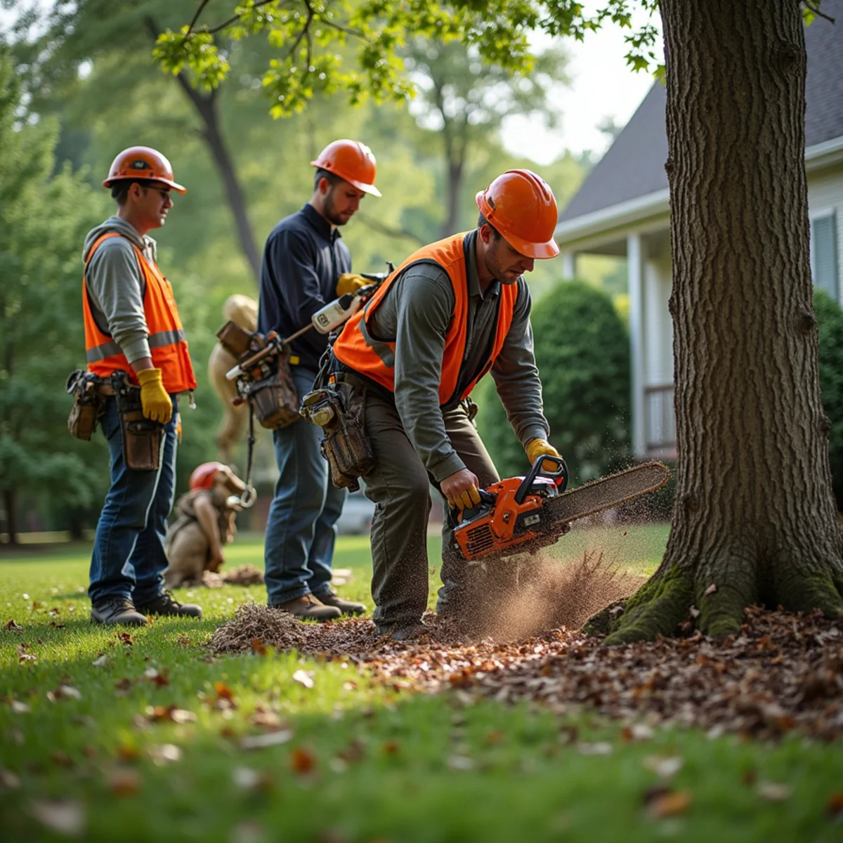 Professional residential tree removal and pruning in Mecklenburg County, North Carolina