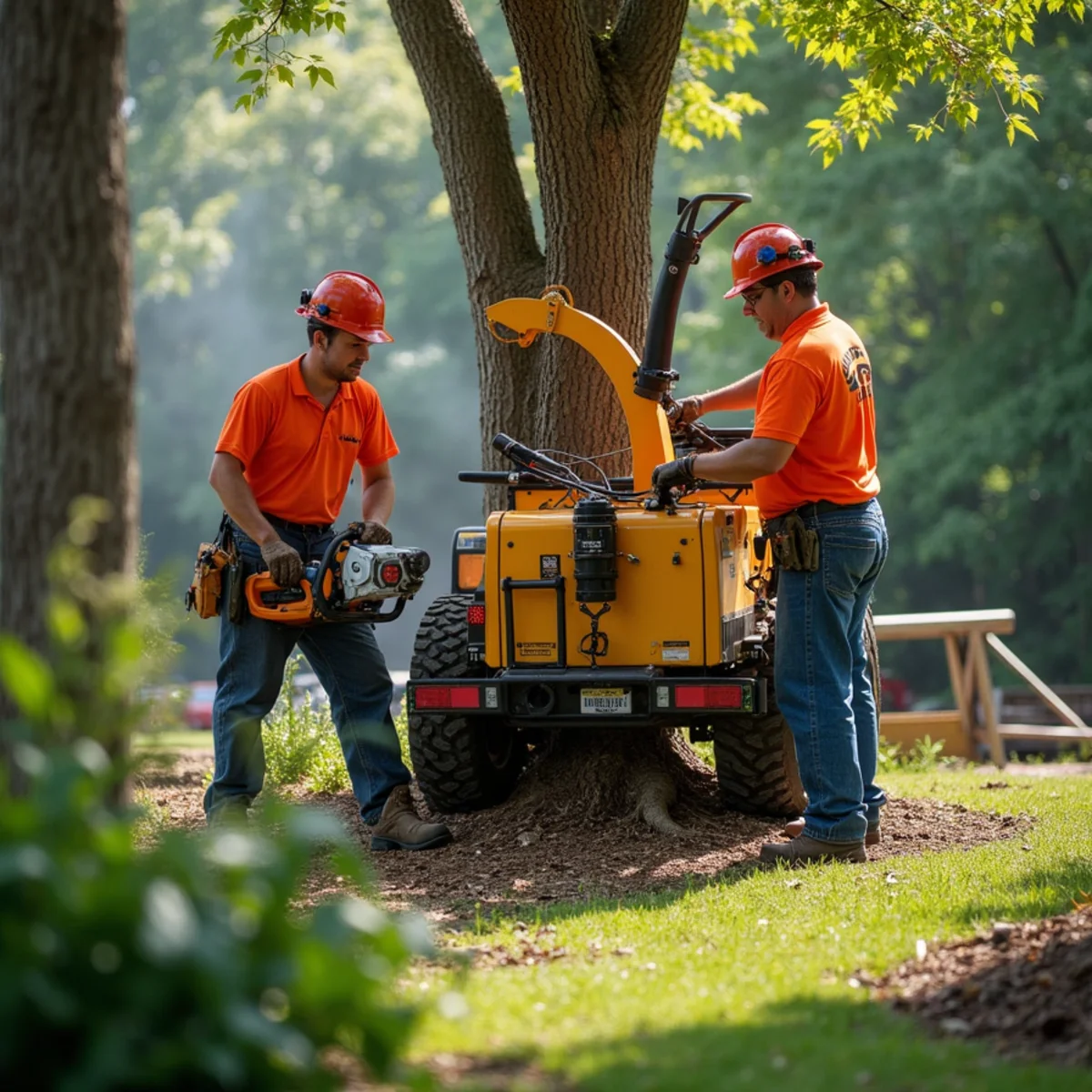 Professional residential tree removal and pruning in Midland, North Carolina