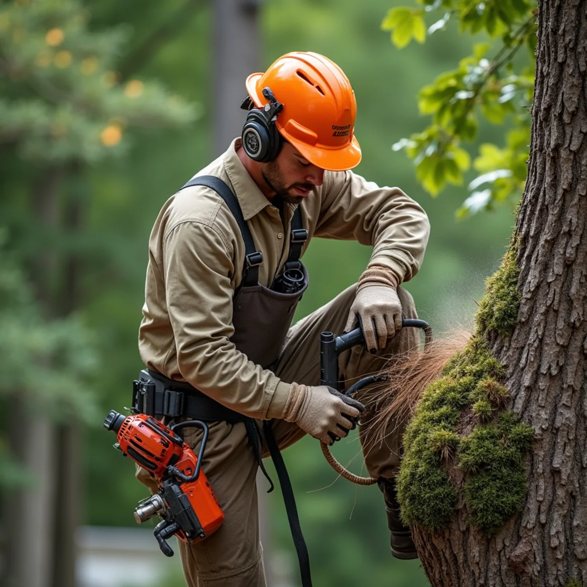Professional residential tree removal and pruning in Mint Hill, North Carolina