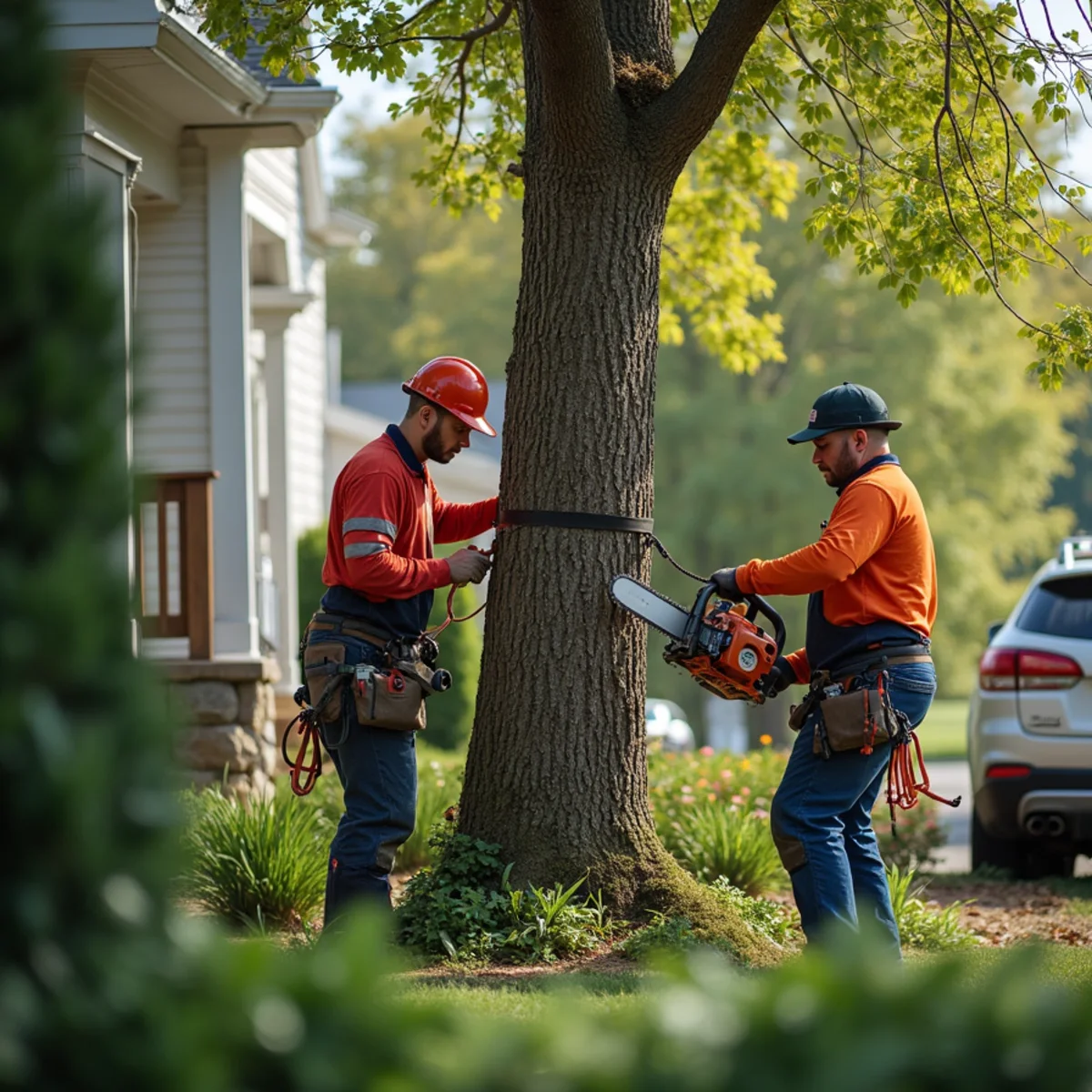 Professional residential tree removal and pruning in Monroe, North Carolina