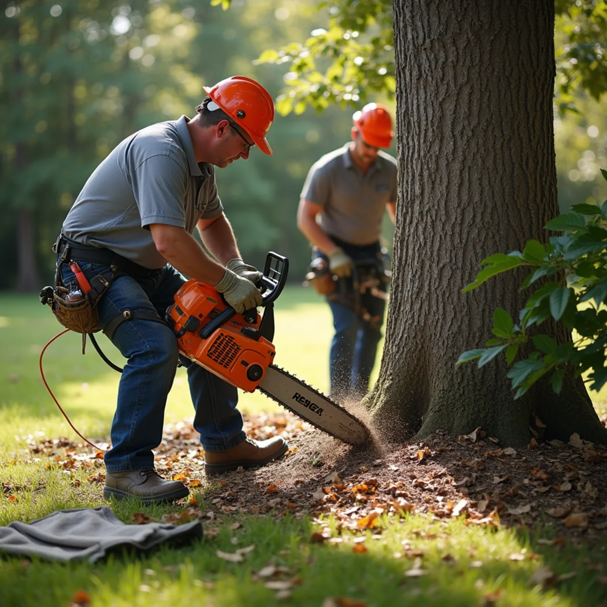 Professional residential tree removal and pruning in Mount Pleasant, North Carolina