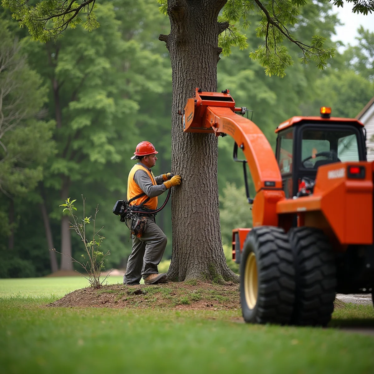 Professional residential tree removal and pruning in Randleman, North Carolina
