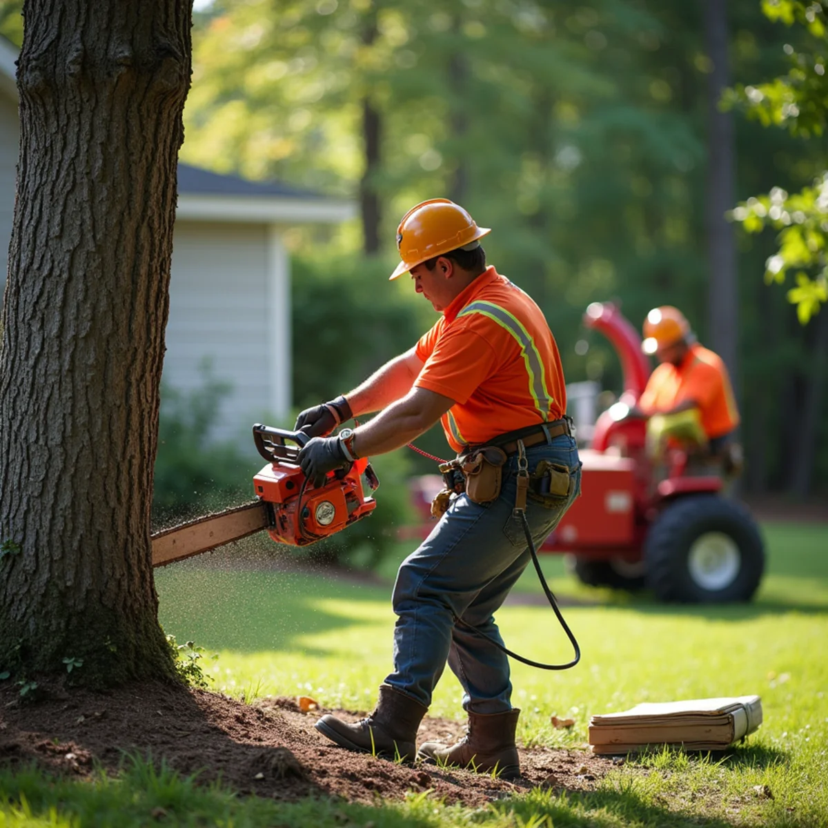 Professional residential tree removal and pruning in Rockwell, North Carolina