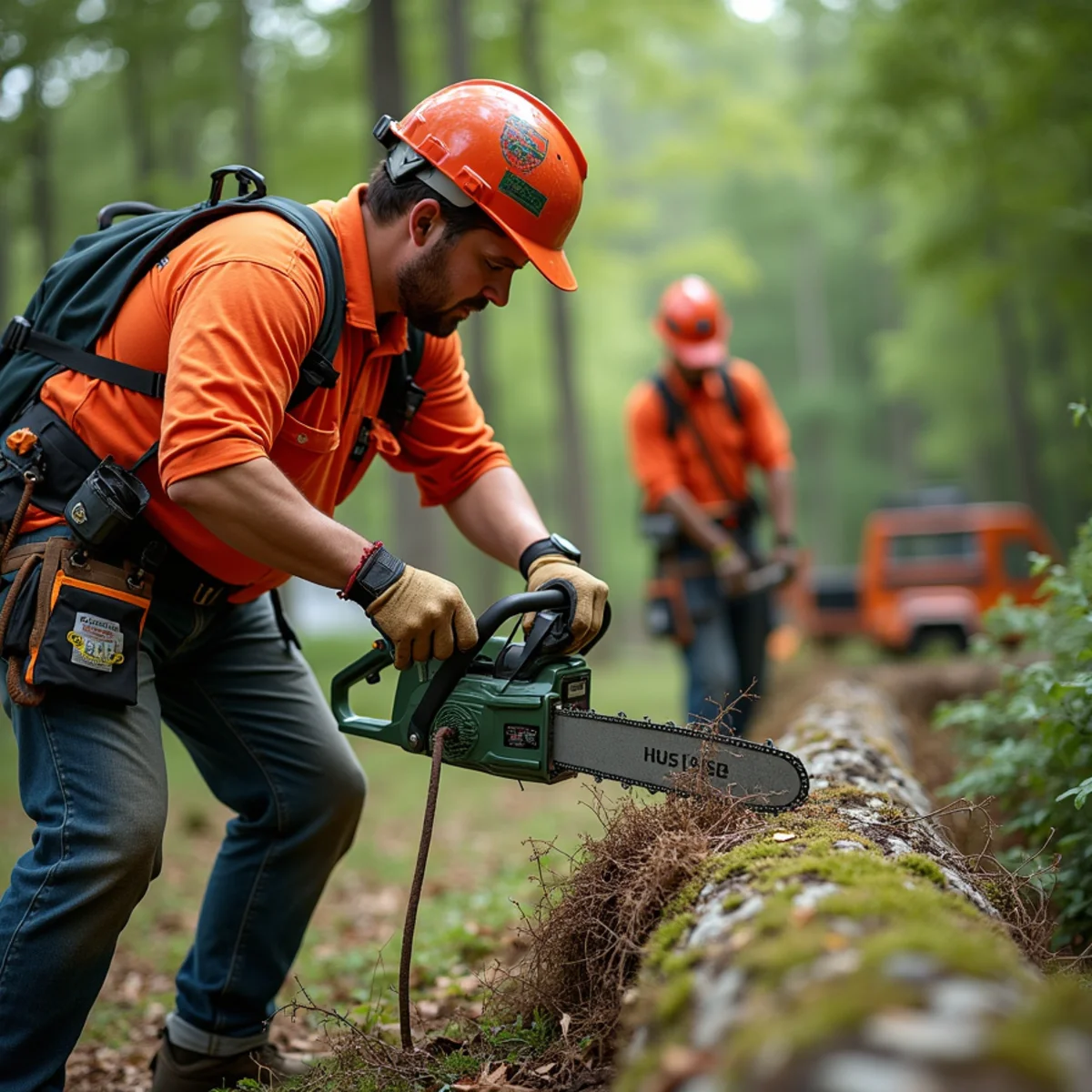 Professional residential tree removal and pruning in Southmont, North Carolina