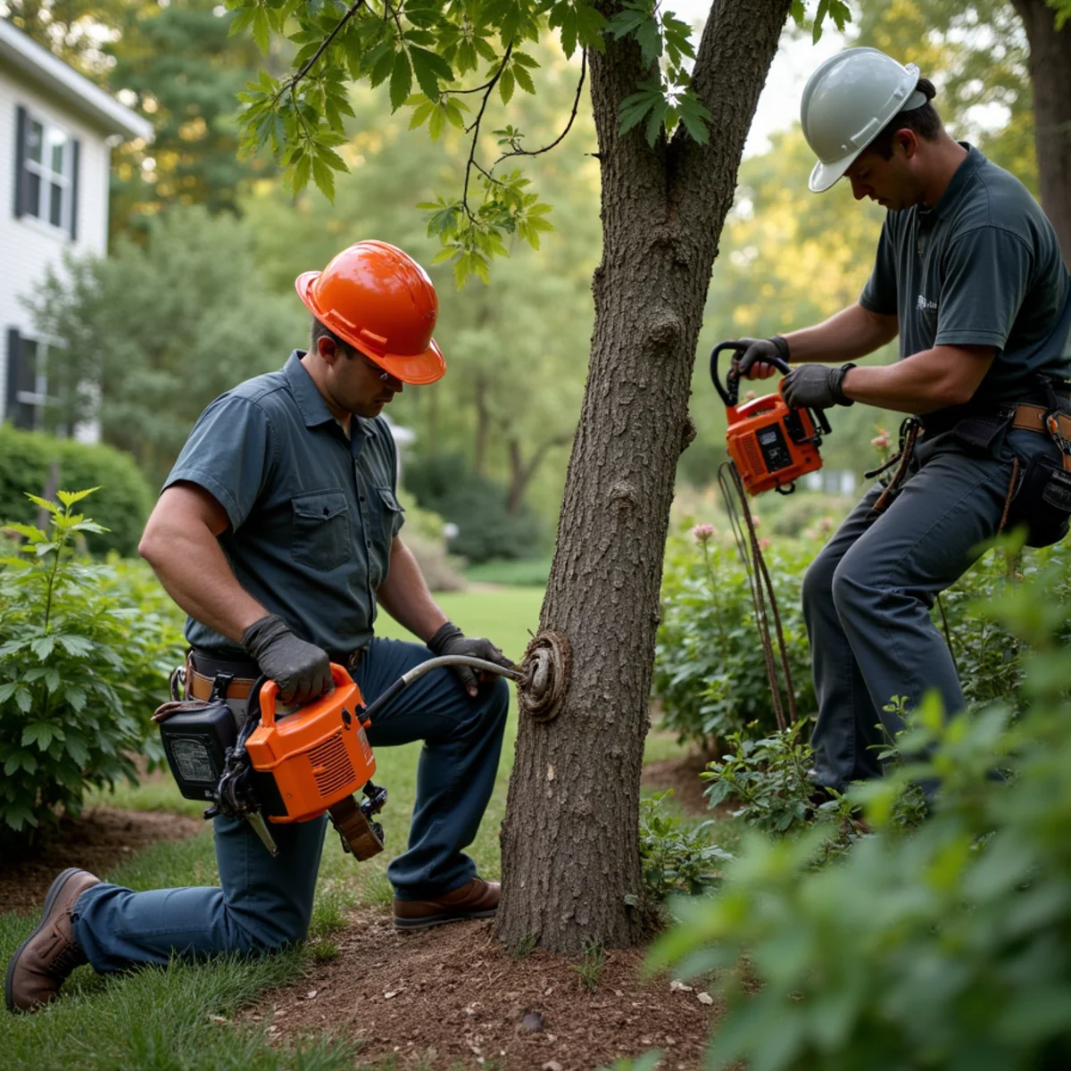 Professional residential tree removal and pruning in Spencer, North Carolina
