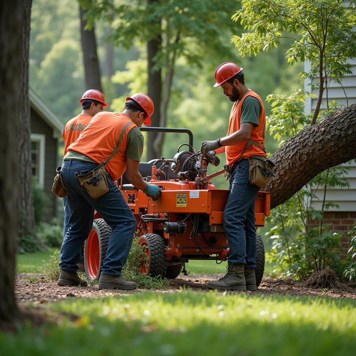 Professional residential tree removal and pruning in Stanly County, North Carolina