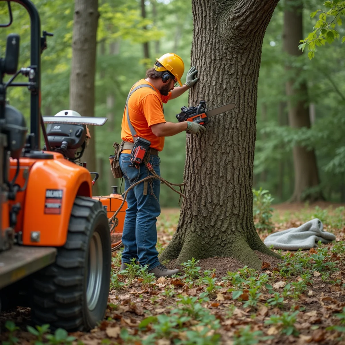 Professional residential tree removal and pruning in Troutman, North Carolina