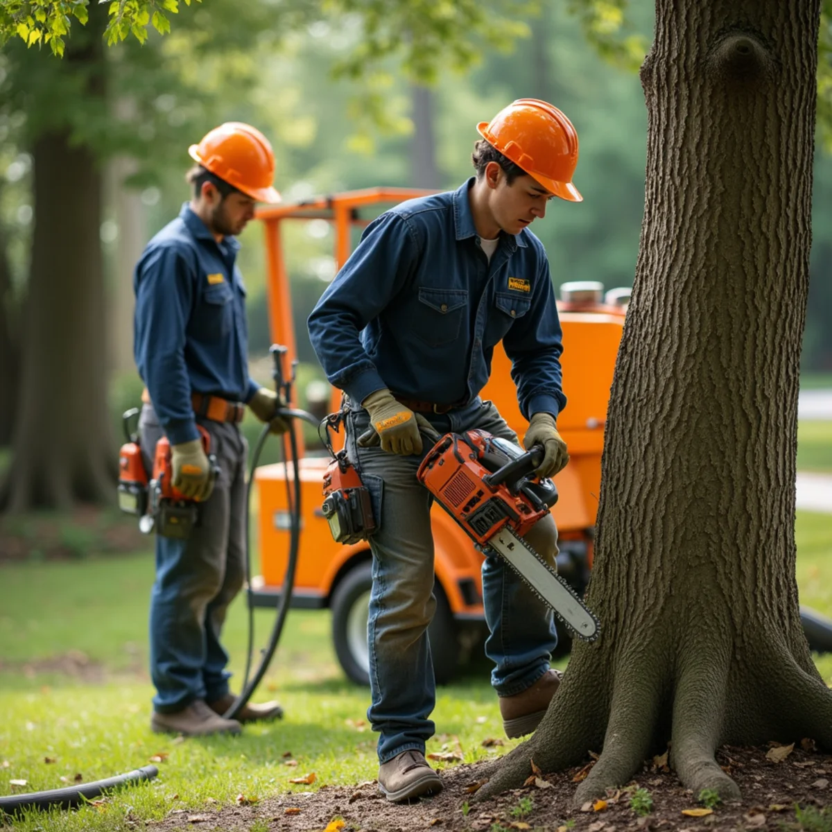 Professional residential tree removal and pruning in Winston-Salem, North Carolina