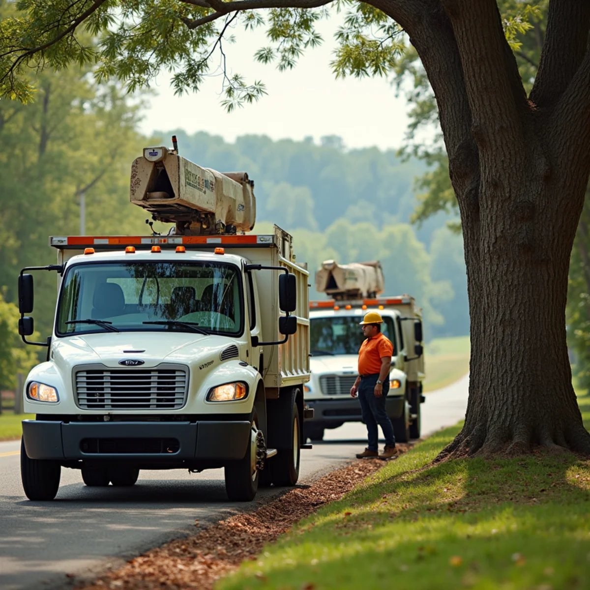 Joe's Tree Care regional service coverage across Rowan County and central North Carolina
