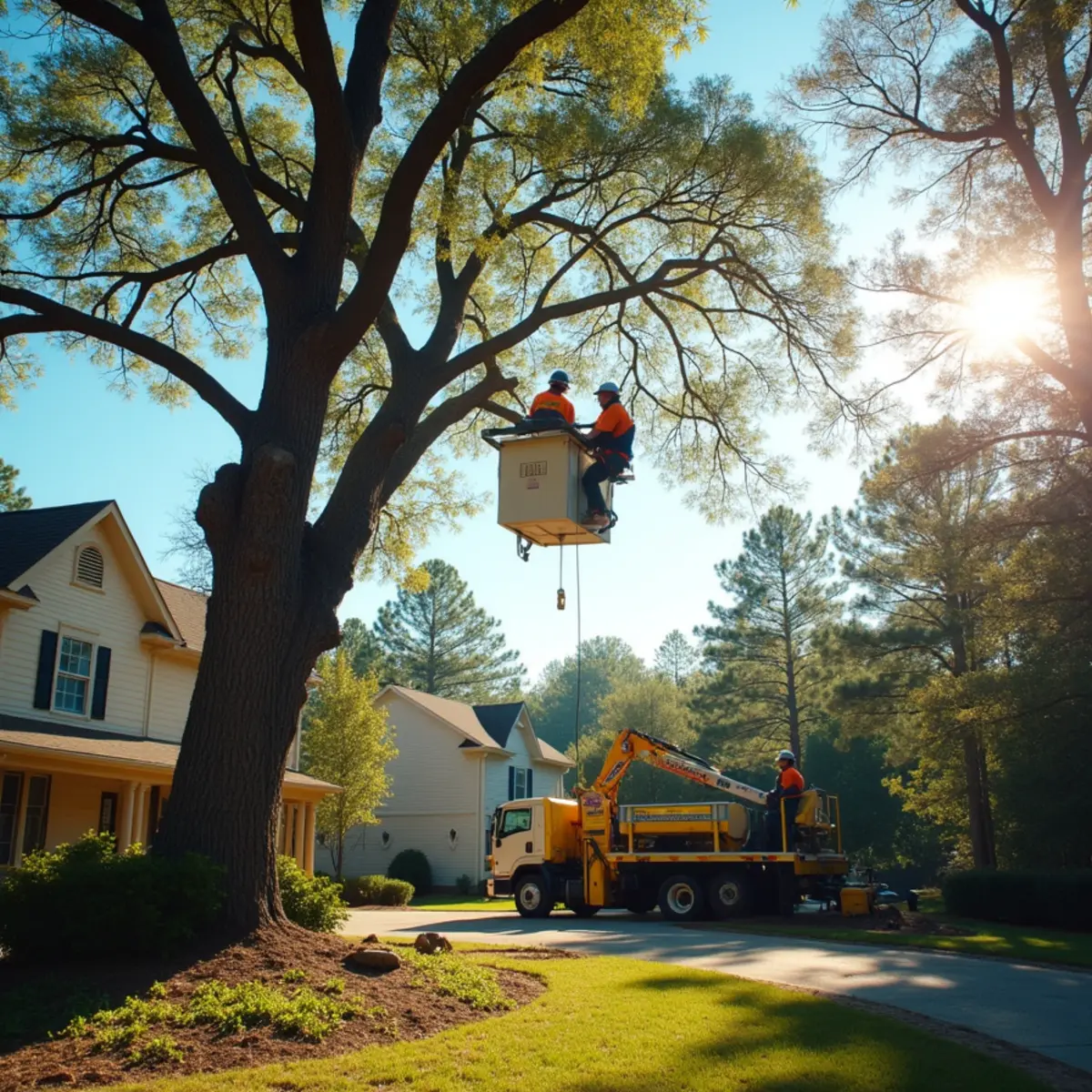 Joe's Tree Care comprehensive arboricultural equipment and services in Salisbury NC